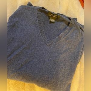 Vintage Cashmere and cotton Eddie Bauer pullover